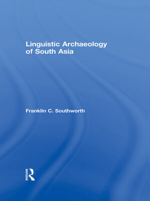 cover image of Linguistic Archaeology of South Asia